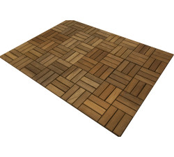 Teakplatta B 30x30 -  23917/22