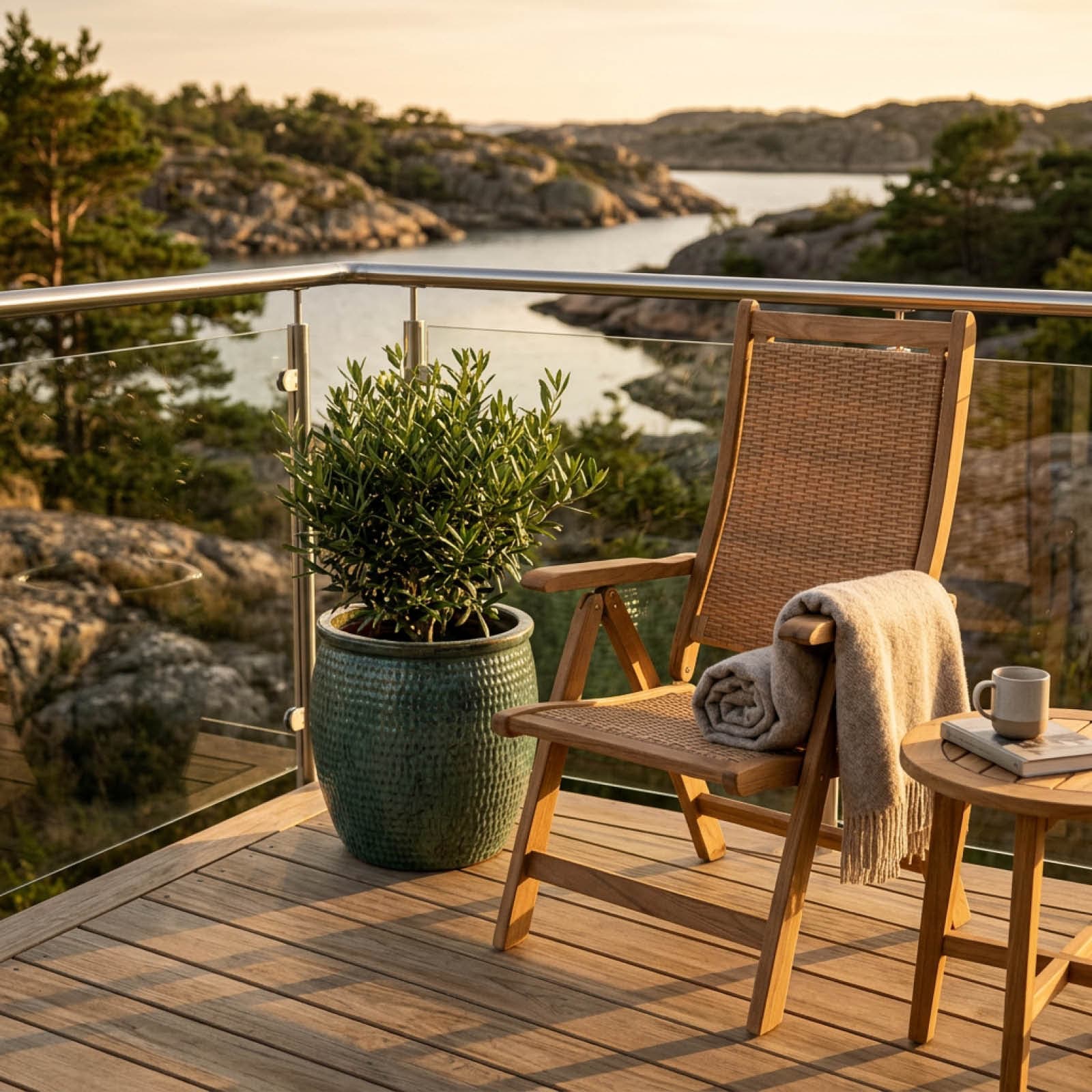 Sophia – Teakfåtölj