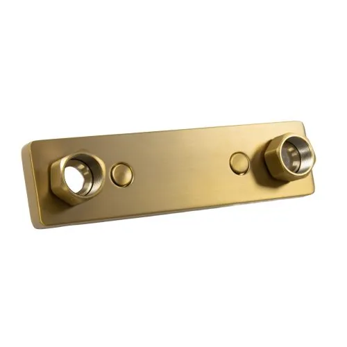Blandarfäste 160cc – M26x1,5 x 16×2,0-2,2 Pex/Alupex/Pb | Gold (Borstad mässing)